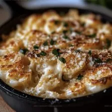 Cheesy Garlic Scalloped Potatoes Recipe