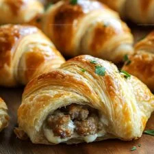 Sausage Cream Cheese Crescents Recipe