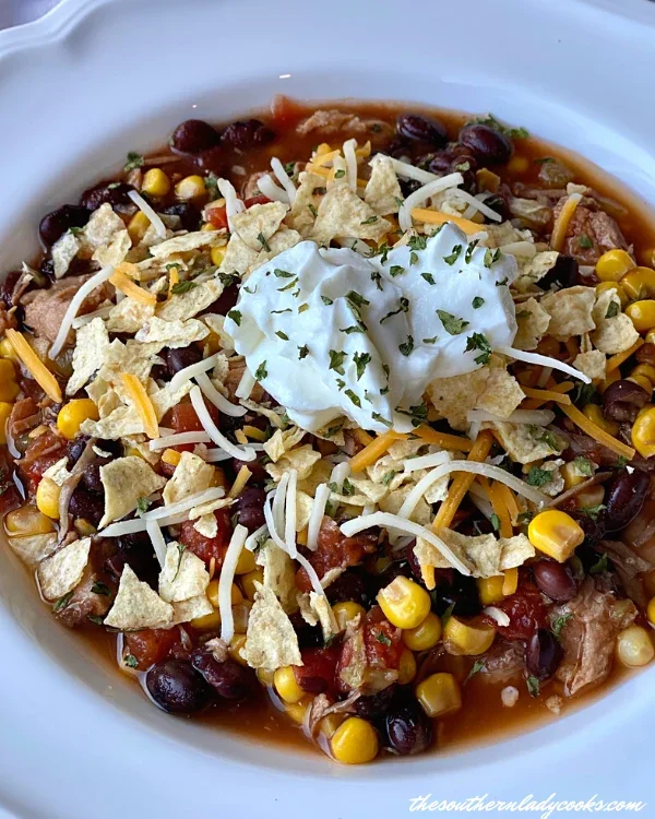 Easy Chicken Tortilla Soup