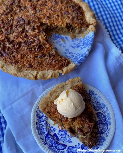 Toasted Coconut Pecan Pie