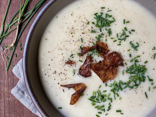 Leftover Baked Potato Soup