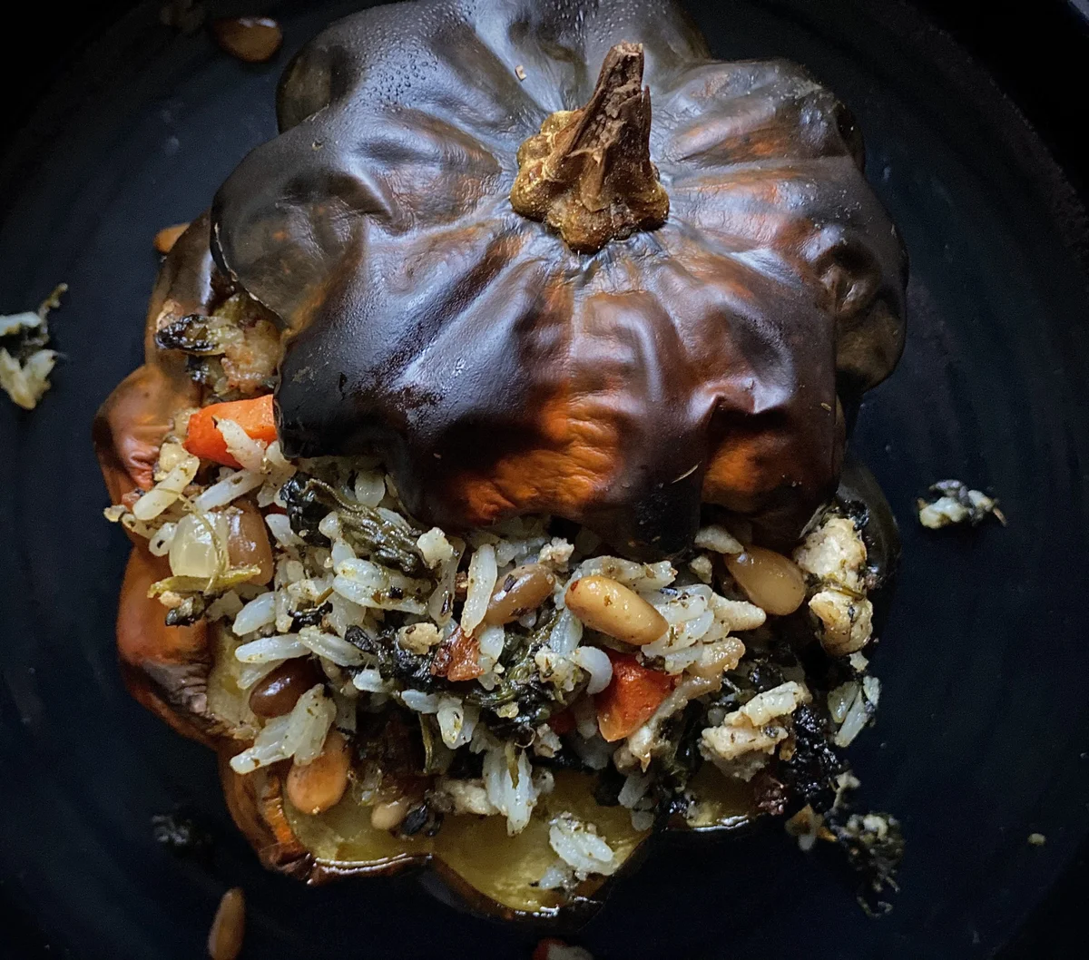 Stuffed Acorn Squash