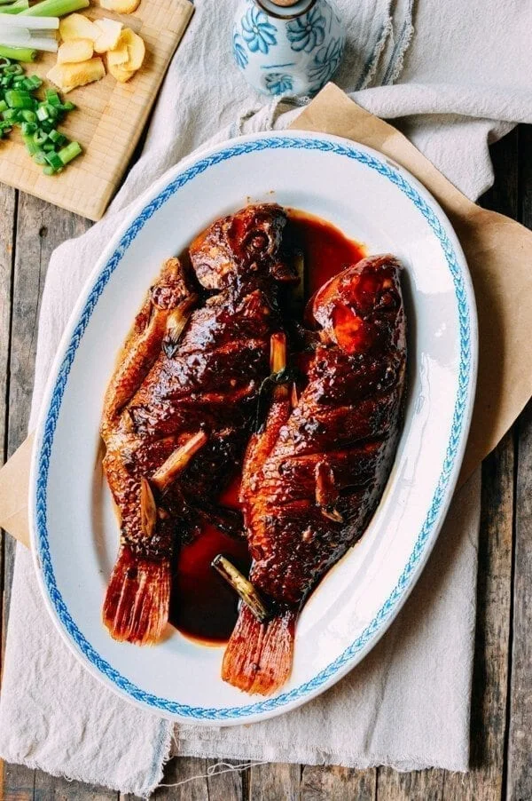Chinese Braised Fish (Hongshao Yu)
