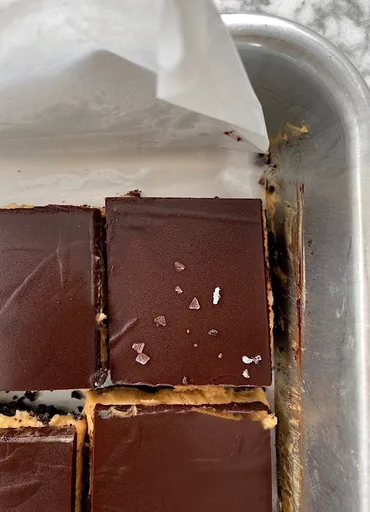 Tarta de chocolate y mantequilla de cacahuete