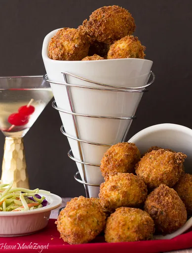 Fried Stuffed Potato Balls (Papas Rellenas)
