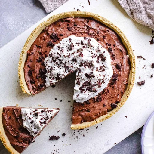 Tarta de chocolate vegana (8 ingredientes)