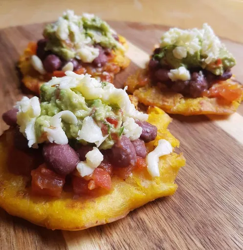 Vegetarian Loaded Patacones