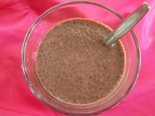 Pudin de chía y chocolate