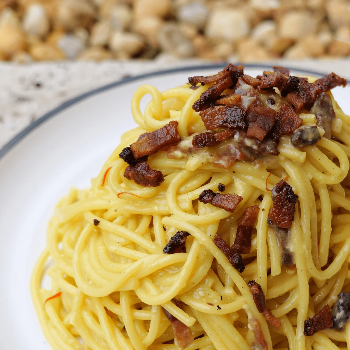 Creamy Saffron Pasta