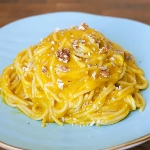 Pasta con calabaza