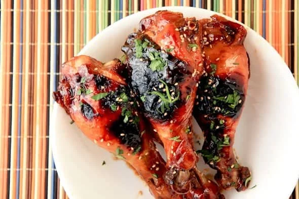 Sweet 'N' Sticky Chicken Drumsticks