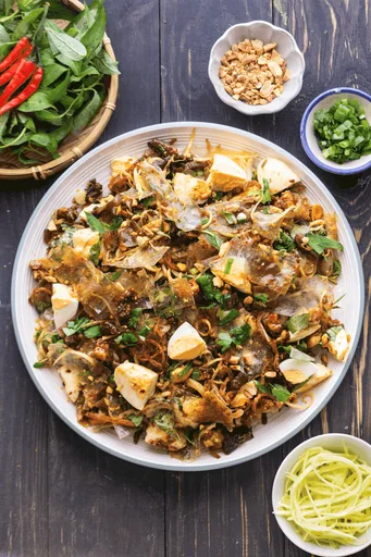 Bánh Tráng Trộn (Vietnamese Rice Paper Salad)