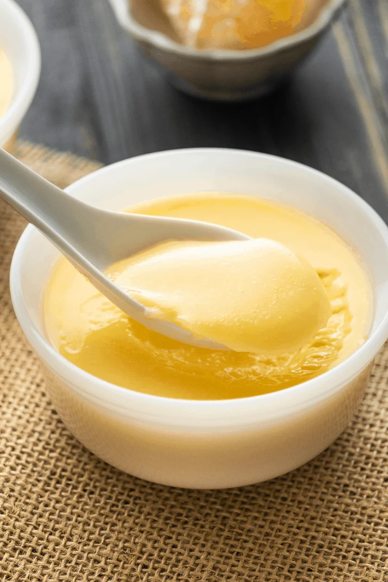 Chinese Silky Egg Pudding (冰花燉蛋)