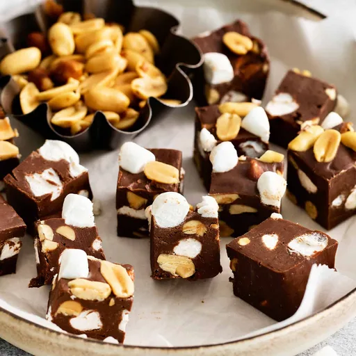 Rocky Road Fudge