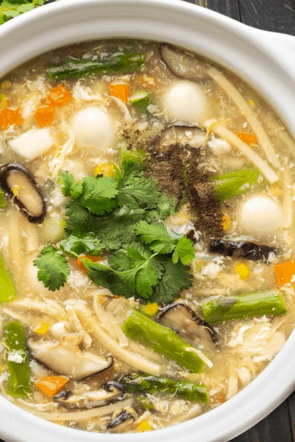 Sup Mang Cua (Vietnamese Crab and Asparagus Soup)