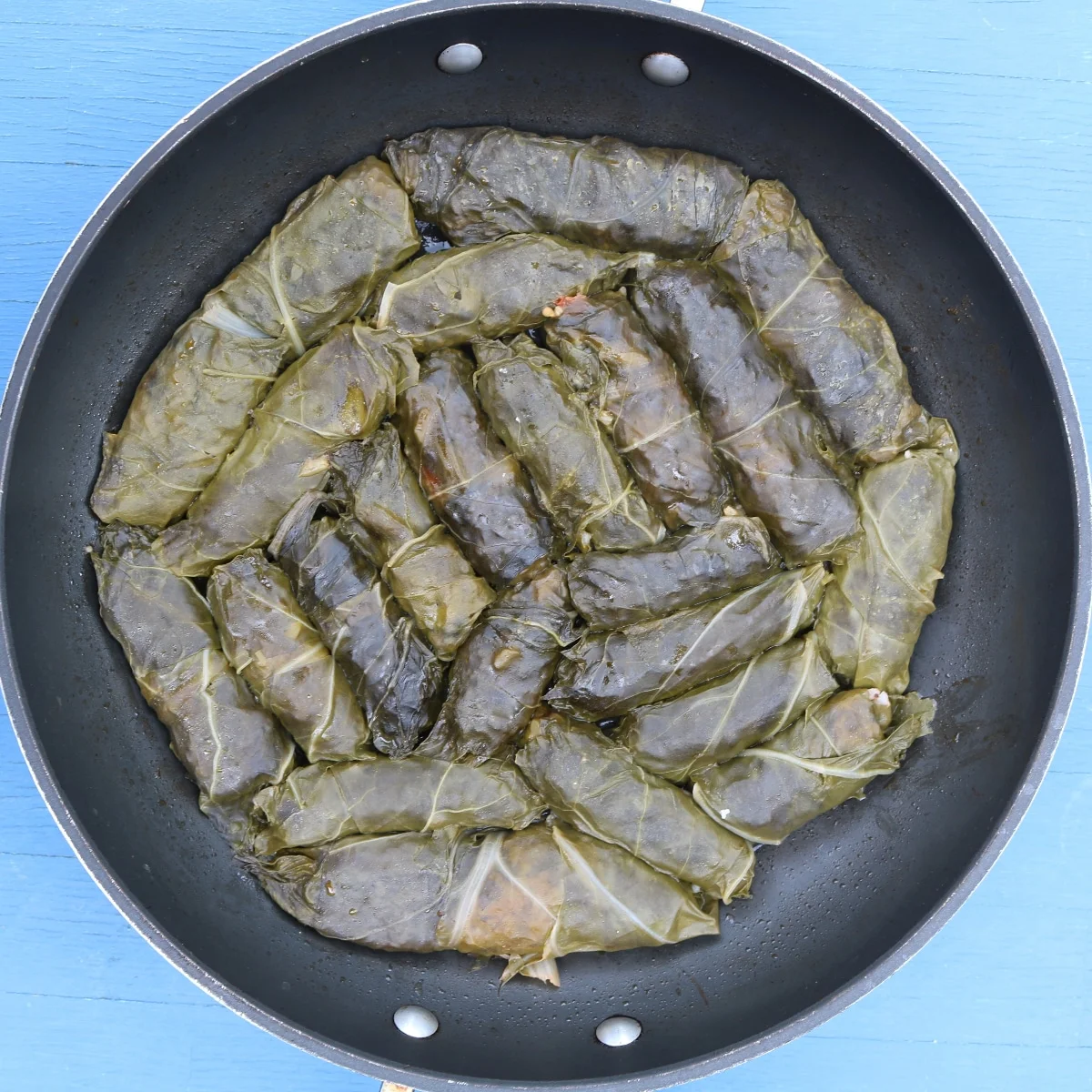 Stuffed Swiss chard