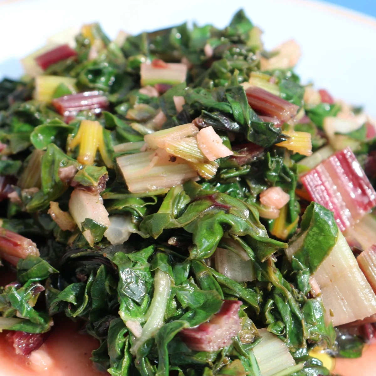 Garlicky Swiss Chard