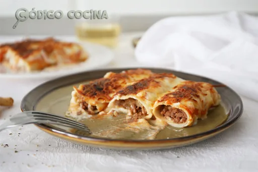 Cómo hacer canelones de carne caseros