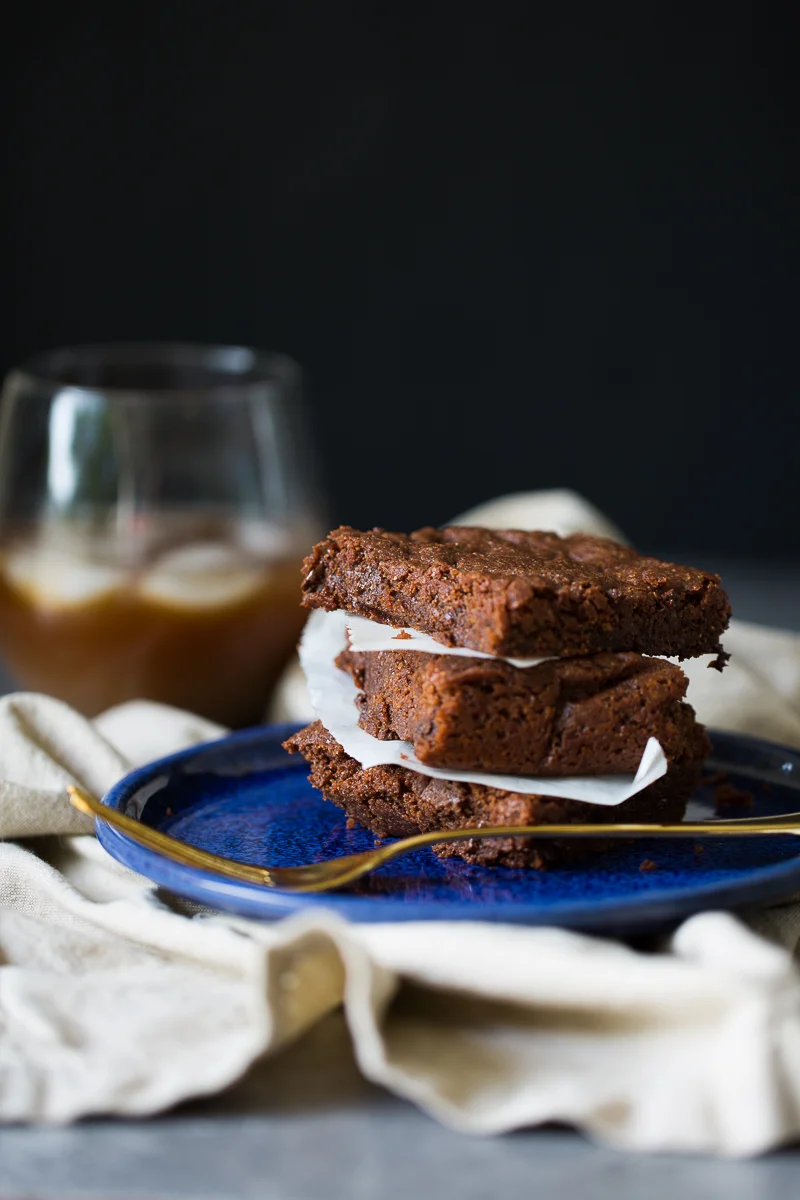 Easy vegan brownies