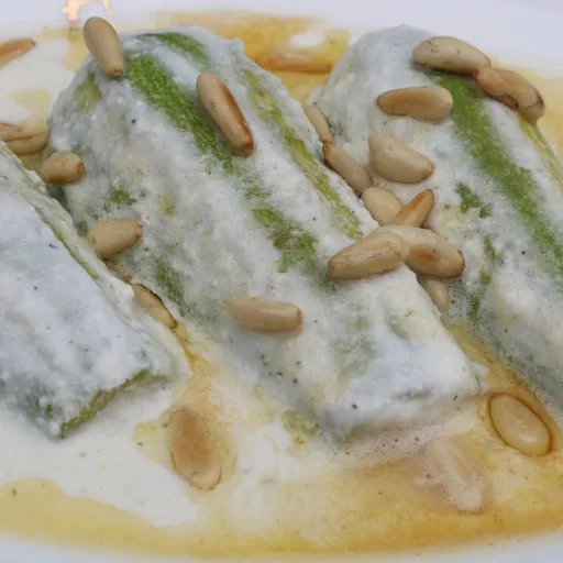 Kousa bil laban (zucchini in yoghurt sauce)
