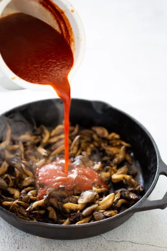 Salsa BBQ de chipotle casera