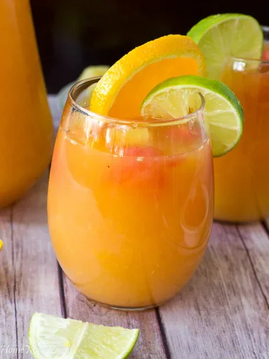 Tropical Fruit Punch (Caribbean-Style, Non-Alcoholic Option)