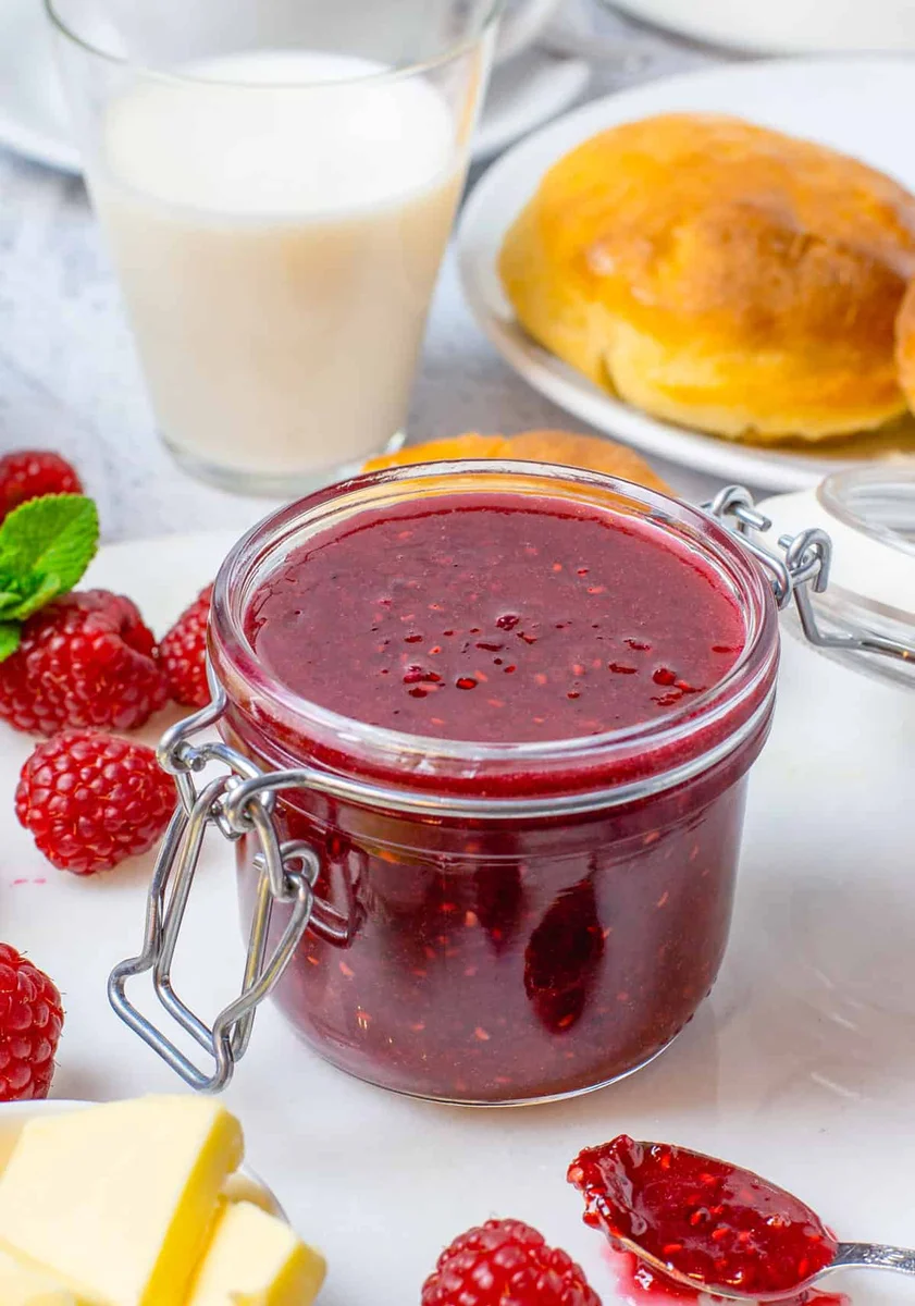 Raspberry Curd