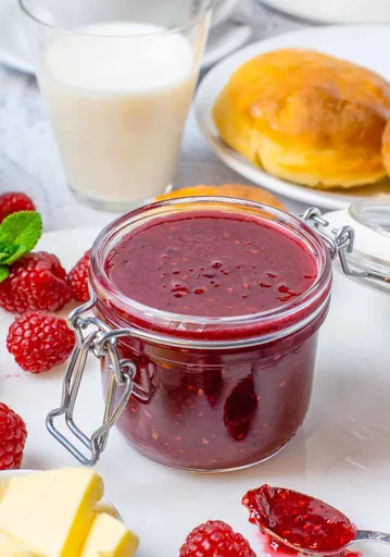 Raspberry Curd