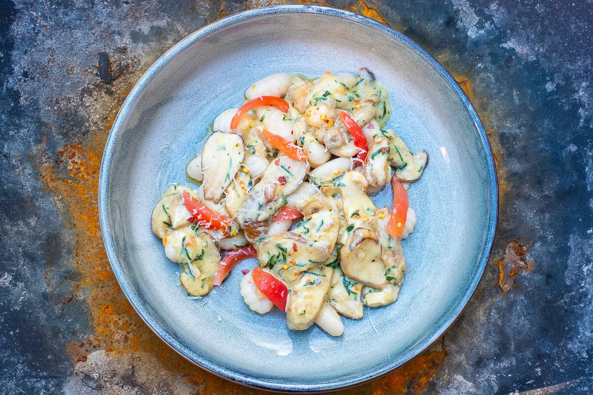 Gnocchi mit Pilzen