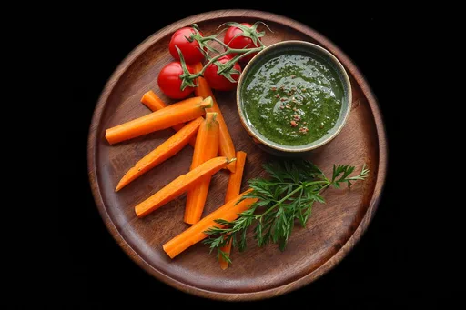 Karottengrün Pesto