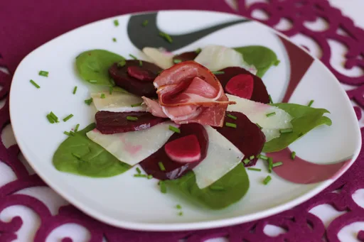 Cviklové carpaccio