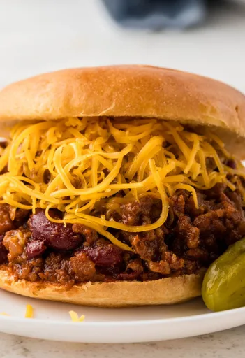 Chili Cheese Sloppy Joes