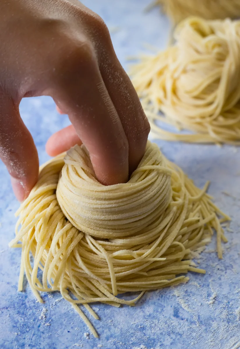Fresh Homemade Ramen Noodles