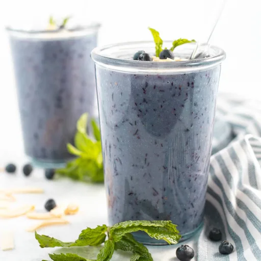Batido de Arándanos y Mango