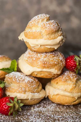 Homemade Cream Puffs Recipe