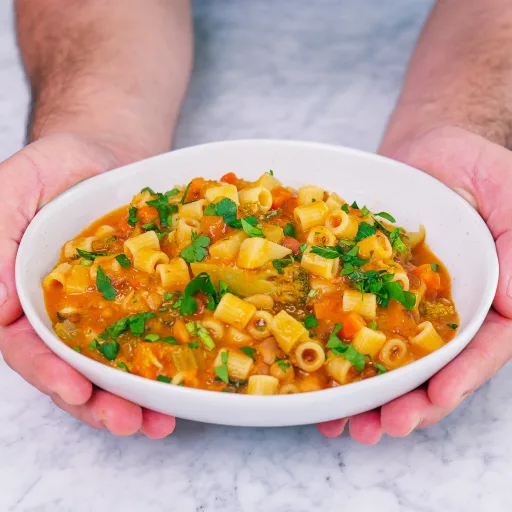 Sopa minestrone italiana