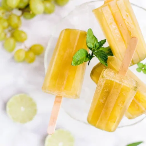Grape Mojito Ice Lollies