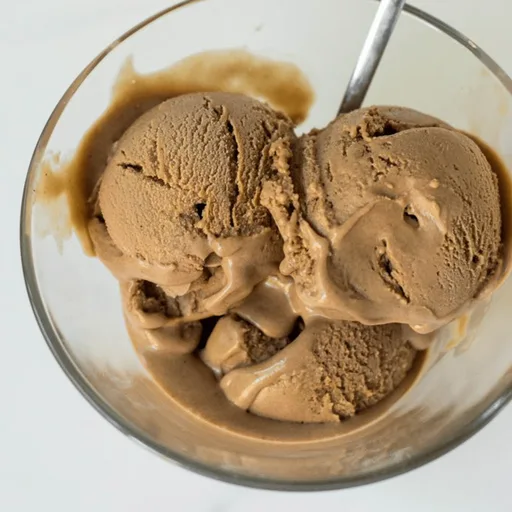 Malted Maca Chocolate Ice Cream (Vegan)