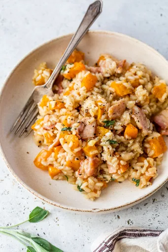 Risotto de calabaza butternut
