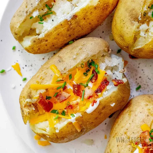 Patatas asadas en Instant Pot (rápidas y fáciles)