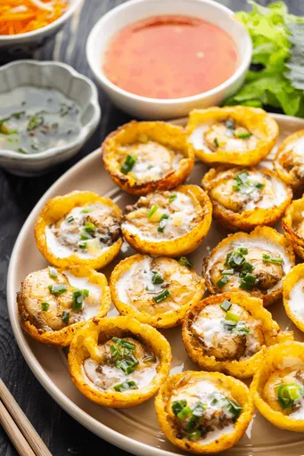 Bánh Khọt (Vietnamese Mini Savory Pancakes)