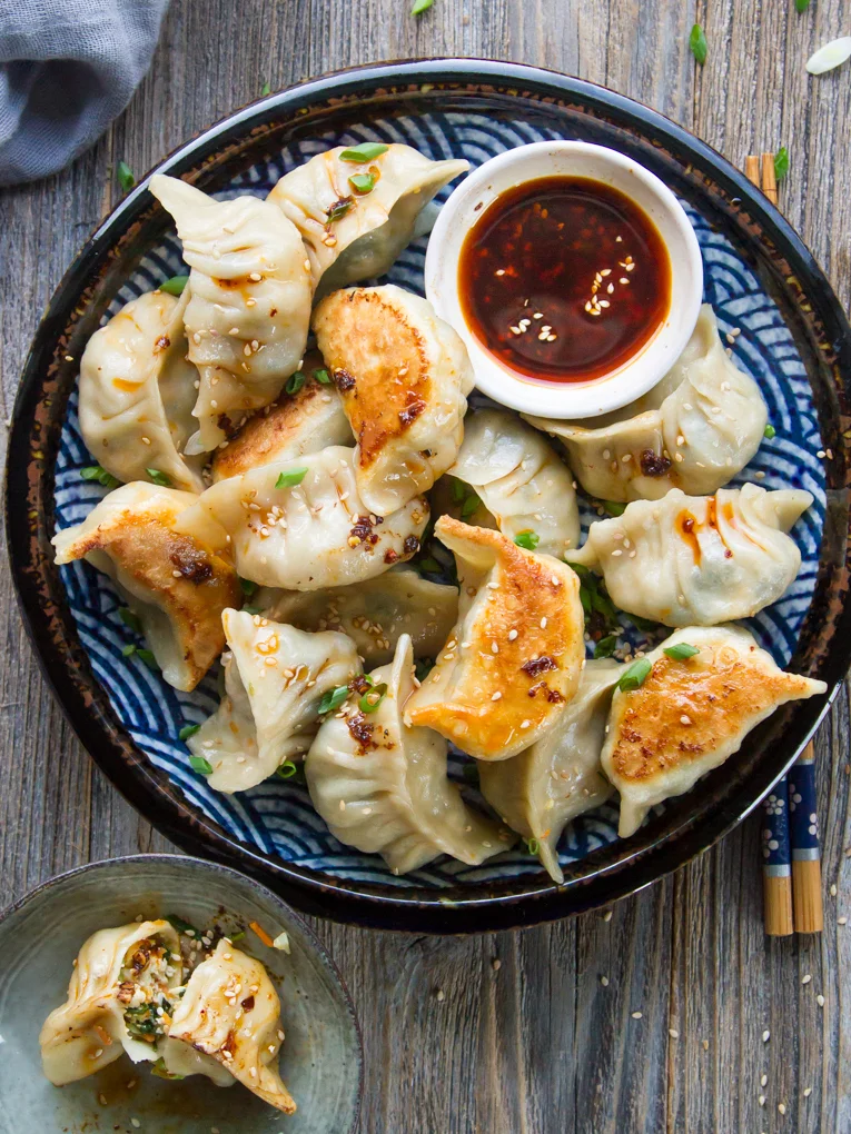 Crispy Bottom Vegan Potstickers