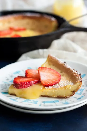 Lemon Dutch Baby for Two