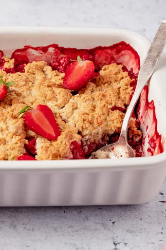 Strawberry Cobbler