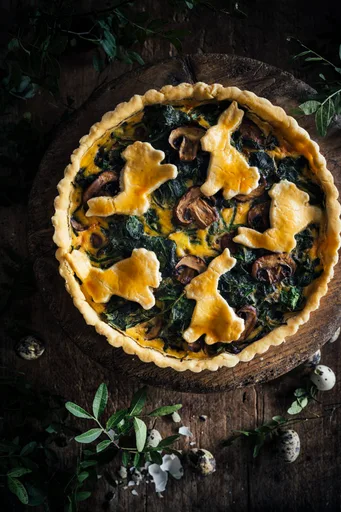 Quiche de espinacas
