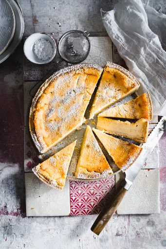 Französischer Käsekuchen