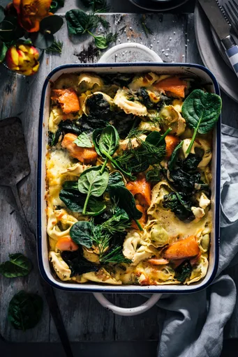 Tortellini Lachs Auflauf