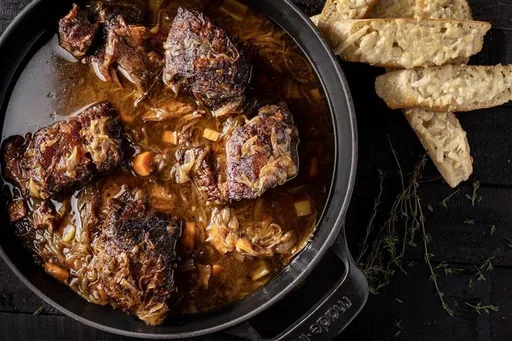 Short Rib French Onion Stew
