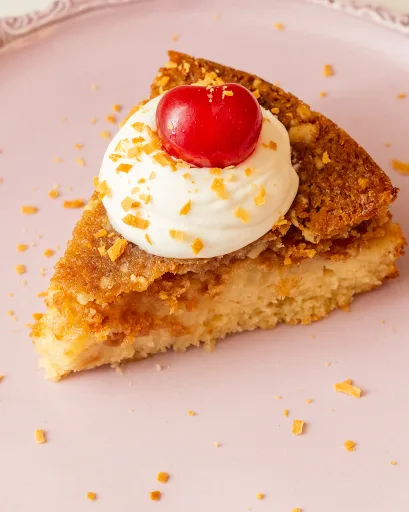 Pineapple Ritz Cracker Upside-Down Cake