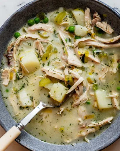 Tarragon-Dill Chicken Soup